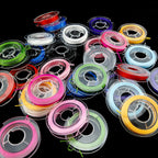 Elastic Spandex Thread 0.6mm Stretch Durable Multicolor 10pcs 10m Rolls 2