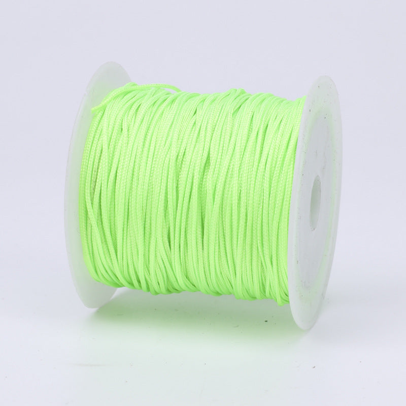Nylon Thread 0.8mm Diameter 40m Colorful Jewelry Stringing Cord 47