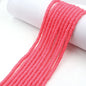 Flat Clay Beads 6mm Solid Color Smooth Polymer Disc 10strands 38