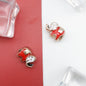 Enamel CCB Plastic Acrylic Beads 9-15mm Large Hole Playful Shapes 40pcs 38