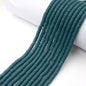 Flat Clay Beads 6mm Solid Color Smooth Polymer Disc 10strands 27