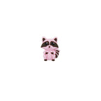 Silicone Focal Beads Little Bear Sitting Pose 10pcs 6