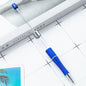 Beadable Ballpoint Pen Hollow Tube Transparent Colorful 18cm 14
