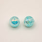 Candy Colored Crackle Resin Beads 16mm Glossy Translucent 25pcs 8