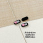 Heart Metal Beads 15-18mm Baking Painted Cherry Blossom Kitten Design 10pcs 24