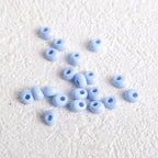 Acrylic Water Drop Spacer Beads 5mm Solid Color 162pcs 6