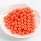 Solid Color Round Acrylic Beads 6mm Glossy Finish 600pcs 13