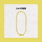 Multi Colored Iron Ball Chain Key Rings 10mm 12mm Length 100pcs 29