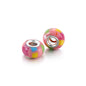 Imitation Lampwork Chunky Resin Beads 14mm Multicolor 100pcs 11