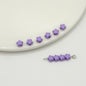 Star Metal Beads 5mm Baking Painted Colorful Finish 40pcs 16