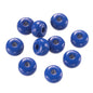 Acrylic Oblate Spacer Beads 4x7mm Baking Painted 100pcs 9