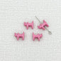 Cat Shaped Metal Beads 12mm Glossy Colorful Painted Alloy 20pcs 14