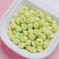 Plating Small Flying Saucer Acrylic Beads 10mm UV Colors Mixed 20pcs 11