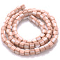 Cube Clay Beads 4mm Two-Color Matte Finish 10 Strands 820pcs 10
