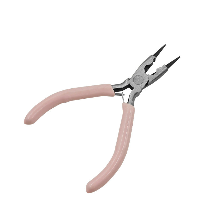 Jewelry Pliers High Carbon Steel Pink Handles 125mm 1pc 11