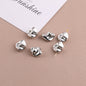 Silver Tone Irregular Shape CCB Plastic Beads 200pcs 17