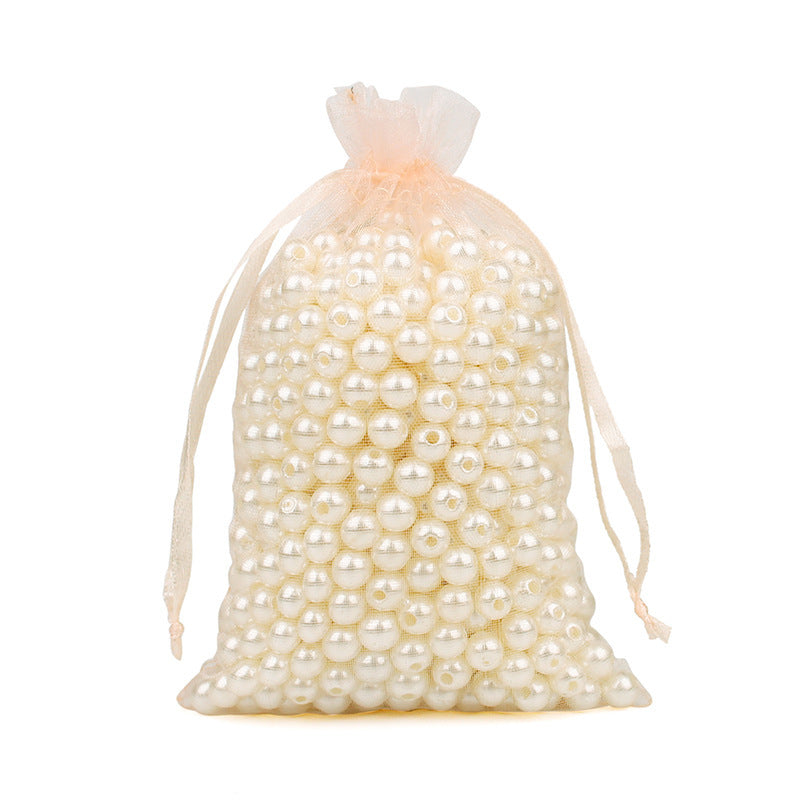 Organza Drawstring Bags Rectangular 30x40cm Solid Colors 100pcs 27
