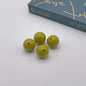 Opaque Bubblegum Beads 20mm Solid Color Glossy Mixed 113pcs 41