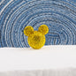Polymer Clay Mickey Head Rhinestone Beads 17mm Full Pave 6pcs 12