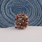 Glitter Square Acrylic Beads 20mm Wrapped Sparkle 10pcs 13