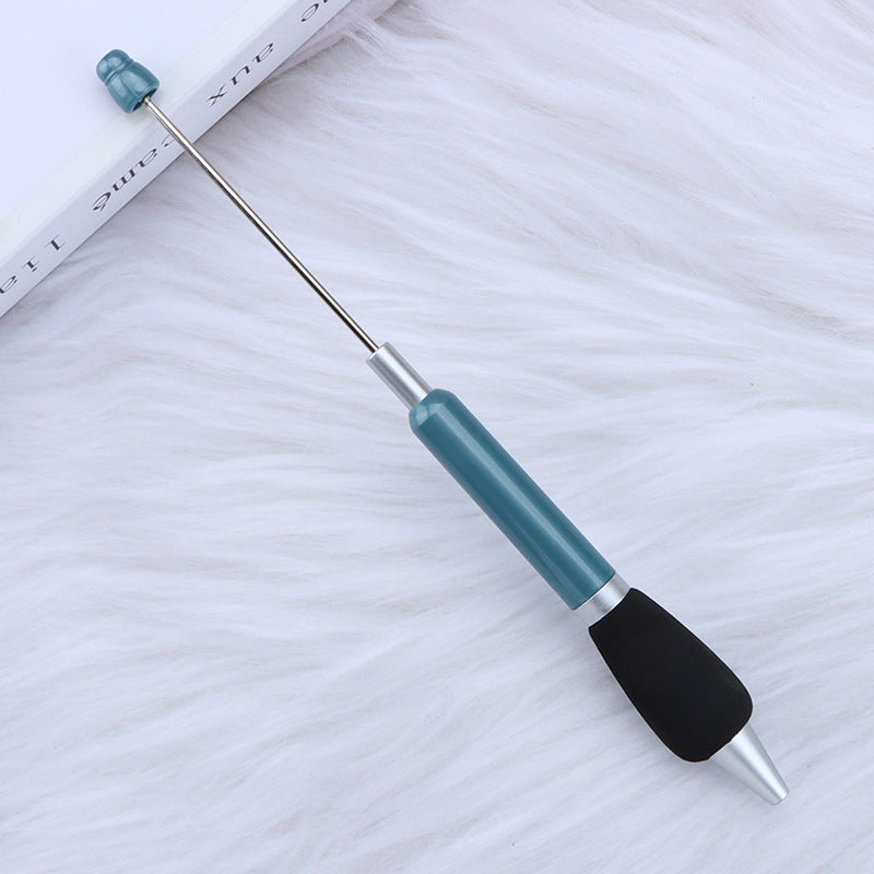 Beadable Ballpoint Pen Comfortable Grip Sponge Sheath Black Ink 1.0mm 20