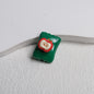 Fruit Snack Bag Acrylic Square Beads 23mm Glossy Detailed 10pcs 16