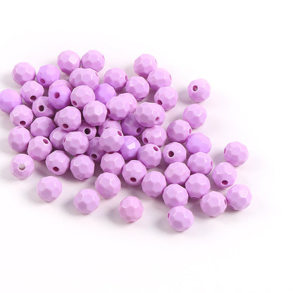 Glow Faceted Acrylic Beads 7mm Glow In The Dark 150pcs 15