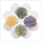 Frosted Transparent Round Glass Beads 10mm Soft Matte Finish 50pcs