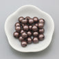 Glossy Metallic Round Acrylic Beads 10mm Colorful Assorted 50pcs 24