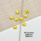 Bear and Honeypot Metal Beads 13mm Hand-Painted Colorful 10pcs 20