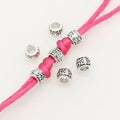 Tube Metal Beads 8mm Vintage Tibetan Alloy Antique Silver Tone 100pcs 2
