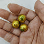 Metallic Snowflake Acrylic Beads 16mm Christmas Colors 100pcs 2