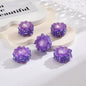 Butterfly Clay Beads 23mm Luminous Small Flowers 30pcs 6