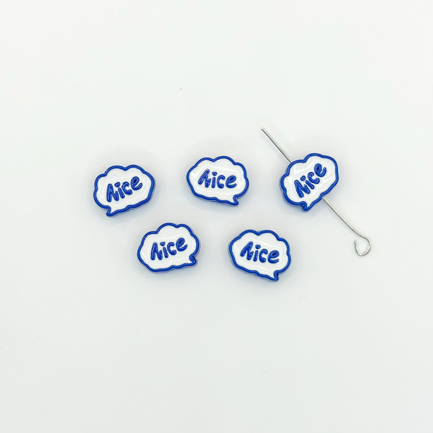 Frame Metal Beads 9x12mm Baking Painted Enamel Alloy 10pcs 16