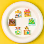 Plating Miniature Furniture Resin Beads Cute Animal Design 10pcs 4