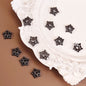 Alloy Star Spacer Beads 7mm Tibetan Style 100pcs 7