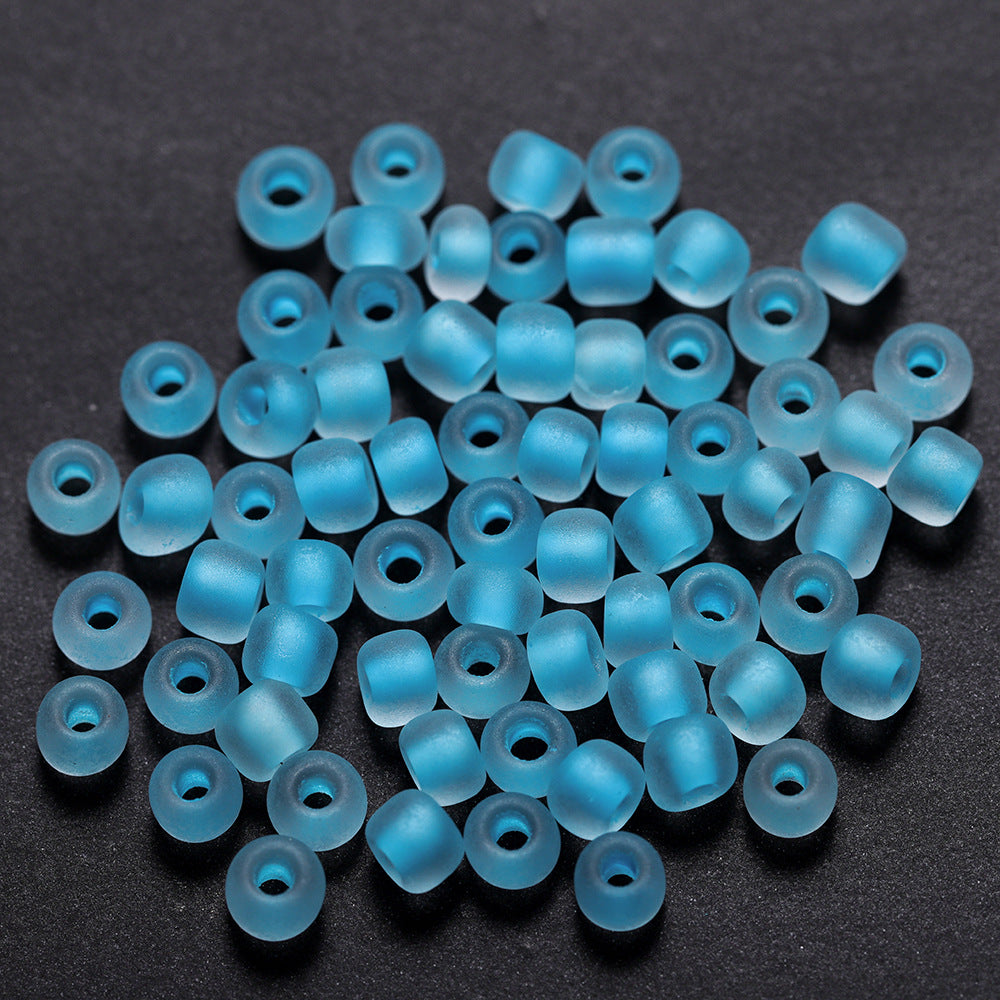 Glow In The Dark Seed Glass Beads 3mm Multicolor Stripes 1800pcs 60