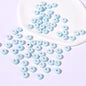 Ceramic Abacus Spacer Beads 5x9mm Creamy Colored 30pcs 5