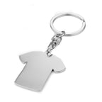 Metal Sublimation Football Jersey Blank Keychain Zinc Alloy 3