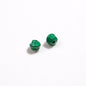 Baking Painted Mini Twisted Acrylic Beads 6mm Glossy Mixed Colors 100pcs 17