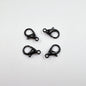 Zinc Alloy Lobster Clasp Keychain Findings 12mm Baking Painted 100pcs 20