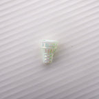 Painted Cone Acrylic Beads 20mm Solid Creamy Colors 5pcs 6