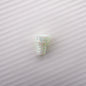 Painted Cone Acrylic Beads 20mm Solid Creamy Colors 5pcs 6
