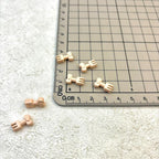Fork Metal Beads 13mm Baking Painted Alloy 20pcs 5