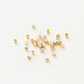 Brass Tube Metal Beads 1.5/2/2.5mm Smooth 100pcs 5