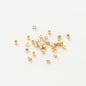 Brass Tube Metal Beads 1.5/2/2.5mm Smooth 100pcs 5