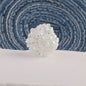 Glitter Bubblegum Beads 14mm Sequin Cluster Rhinestone 10pcs 8
