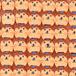 Animal Flat Clay Beads 9mm Cheerful Puppy Pattern Polymer 100pcs 9