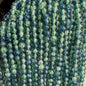 Crackle Glass Beads Round 8mm Dual Color Explosion 10 Strands 16