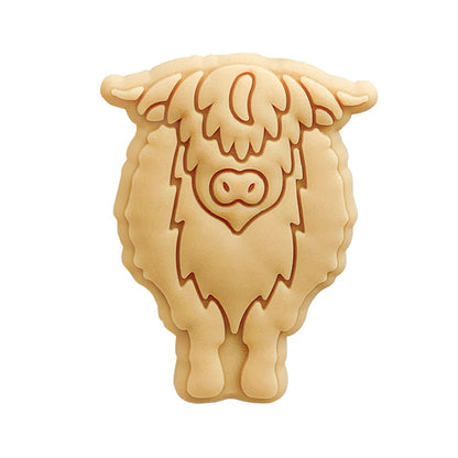 Silicone Focal Beads Yak Bull Detailed Line Work 20pcs 5